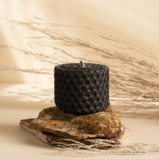 Świeca z węzy pszczelej tealight czarna