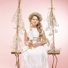 Świeca z węzy pszczelej Gromnica duża profitka biała