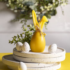 Świeca z wosku pszczelego  jajko zajączek duże Nowość 2024