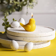 Świeca z wosku pszczelego  ptaszek mały Nowość 2024