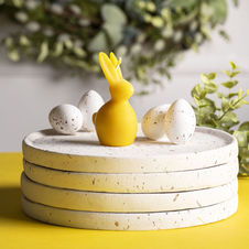 Świeca z wosku pszczelego zajączek Nowość 2024