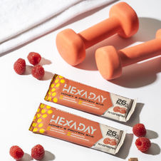 Baton proteinowy  malinowy Hexaday