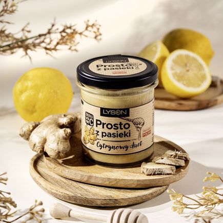 Prosto z pasieki  Cytrynowy duet 370g  