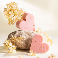 Mydło różane z miodem serce 75g