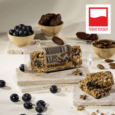 Miodowy Kłos bez dodatku cukru VitaBoost z jagodami i witaminami 40g