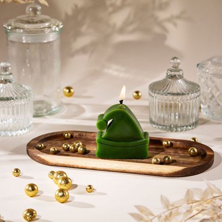 Świeca z wosku pszczelego