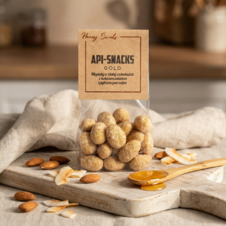 Api Snacks Migdały w białej czekoladzie z miodem i pyłkiem pszczelim GOLD Innovation 100g