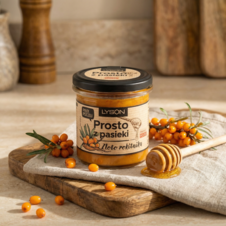 Prosto z pasieki Złoto Rokitnika 370g