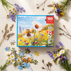 Puzzle pszczółka 32x32 cm 100 elementów