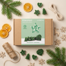 Zestaw kreatywny do robienia świec świąteczny