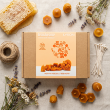 Zestaw kreatywny do robienia świec Motyw Pszczeli