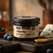 Jagody do mięs i serów z miodem i propolisem 200g