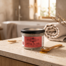 Peeling do ciała z miodem, woskiem i żurawiną 250g