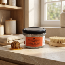 Peeling do ciała z miodem, woskiem i mandarynką 250g
