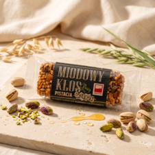 Miodowy Kłos Pistacja Crunchy 40g