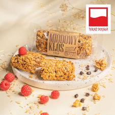 Miodowy kłos z jagodami i malinami 80g