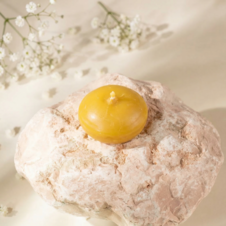 Świeca z wosku pszczelego mała pływająca