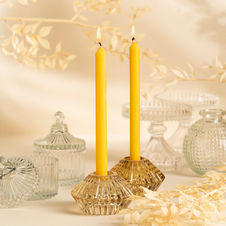 Świeca z wosku pszczelego wys. 15 cm