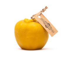 Świeca z wosku pszczelego jabłko średnie