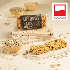 Miodowy kłos bez dodatku cukru ze słonecznikiem 45g