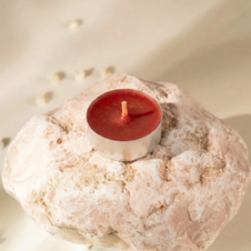 Świeca podgrzewacz tealight czerwony