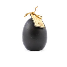 Świeca wielkanocna jajko gładkie czarne