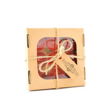 Zestaw świec 9 sztuk tealight czerwony