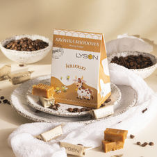 Krówka miodowa kawowa 120g