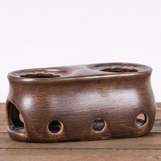 Podgrzewacz podwójny kolor czekoladowy