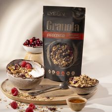 Granola owocowa z miodem i pyłkiem pszczelim 300g