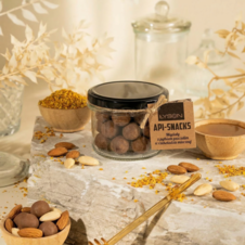 Api Snacks Migdały w czekoladzie mlecznej z pyłkiem i cynamonem 100g