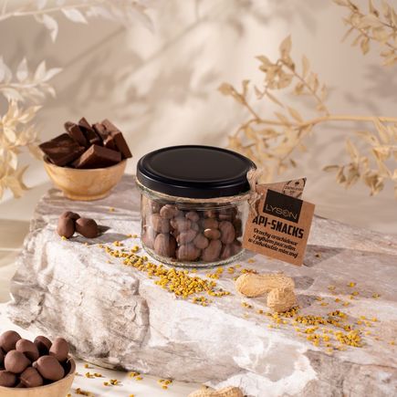 Api Snacks Orzechy arachidowe w czekoladzie mlecznej 100g