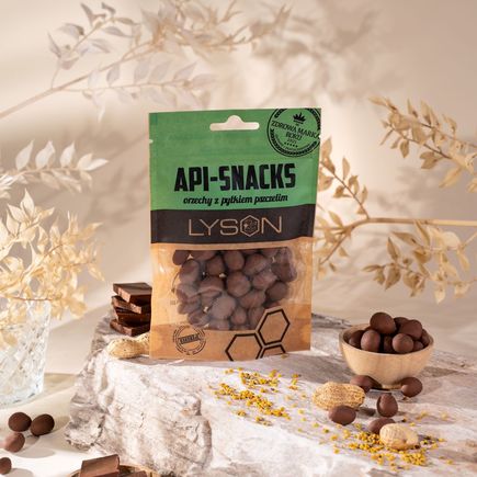 Api Snacks Orzechy arachidowe w czekoladzie mlecznej 100g