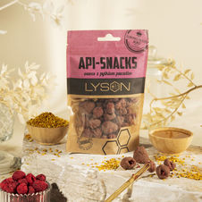 Api Snacks Malina w czekoladzie mlecznej z pyłkiem 50g