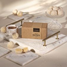 Krówka miodowa Sweet Honey mleczna 120g w naturalnym kartoniku