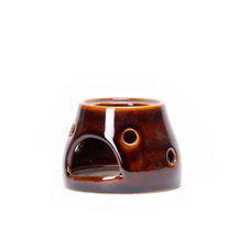 Podgrzewacz pojedynczy "KERA" - kolor koniakowy