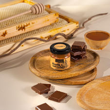 Krem orzechowy o smaku czekoladowym z pyłkiem pszczelim 40g