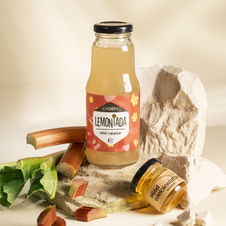 Lemoniada z miodem i rabarbarem 300 ml