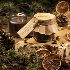 Świeca z wosku pszczelego brązowa Domowe Przetwory