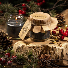 Świeca z wosku pszczelego czarna Domowe Przetwory